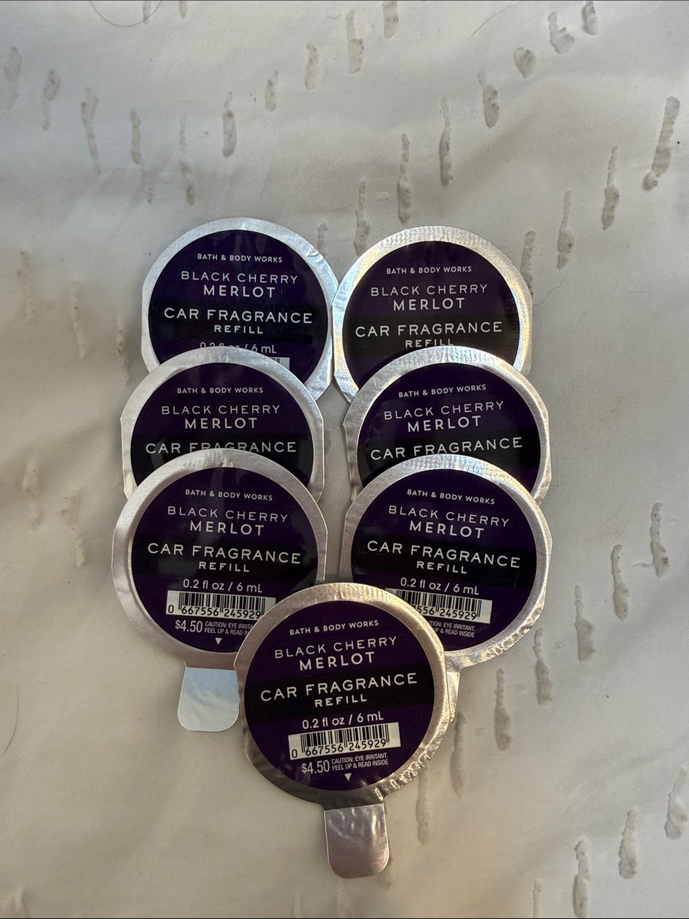 Bath & Body Works Black Cherry Merlot Car Fragrance Refills - Purple